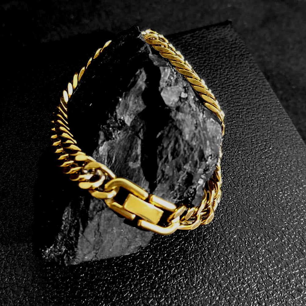 Pulsera Golden Chain Luxury